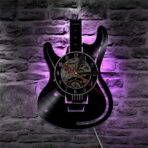 vintage guitar clock