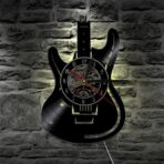 vintage guitar clock