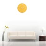 vintage yellow clock
