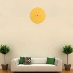 vintage yellow clock