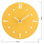 vintage yellow clock