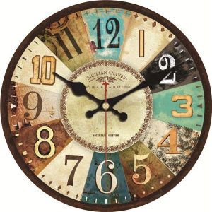 clock vintage loft