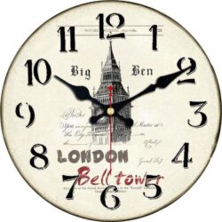 clock vintage london