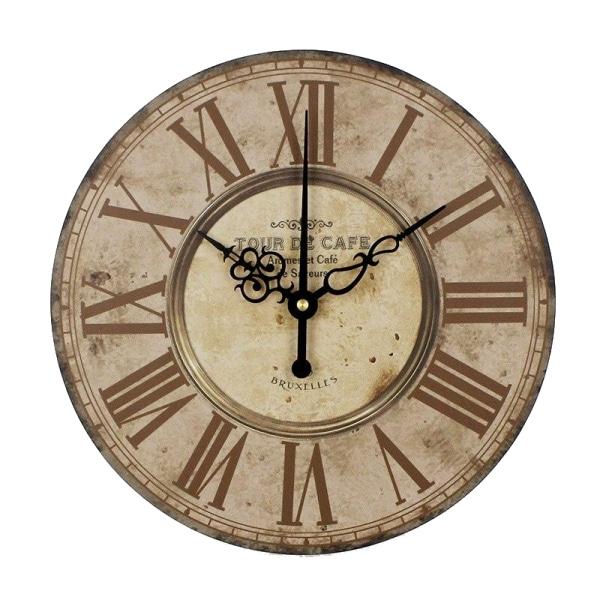 vintage brown clock vintage brown clock