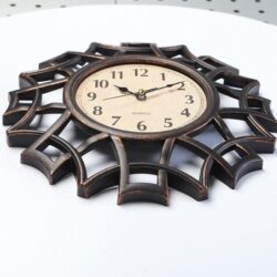 vintage metal clock 2