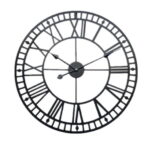 clock vintage black