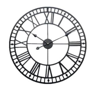 clock vintage black