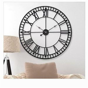 clock vintage black