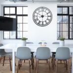 clock vintage black