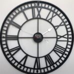 clock vintage black