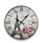 clock vintage paris