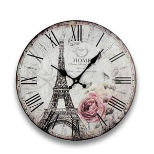 clock vintage paris