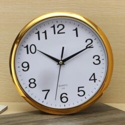 vintage plastic clock