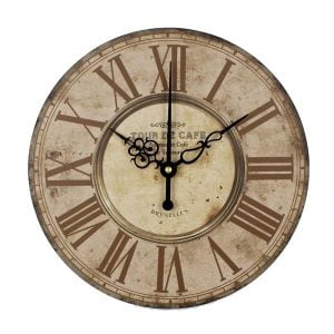 vintage silent clock