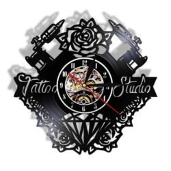 clock vintage tattoo