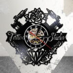 clock vintage tattoo
