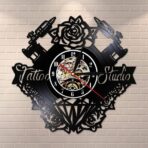clock vintage tattoo