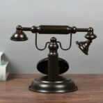 vintage telephone clock