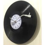 vinyl record clock