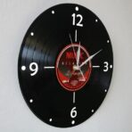 vintage vinyl clock