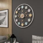 modern industrial clock