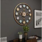 modern industrial clock