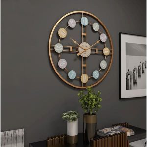 modern industrial clock