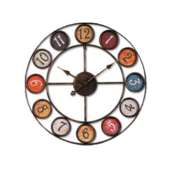 metal clock 60 cm