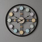 modern industrial clock