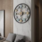 modern industrial clock