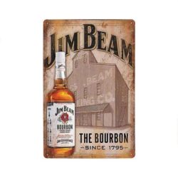 jim beam plate
