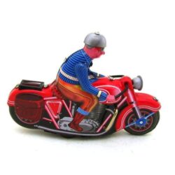 toy old motorcycle in tin