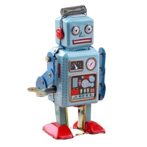 vintage robot toy