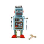 vintage robot toy