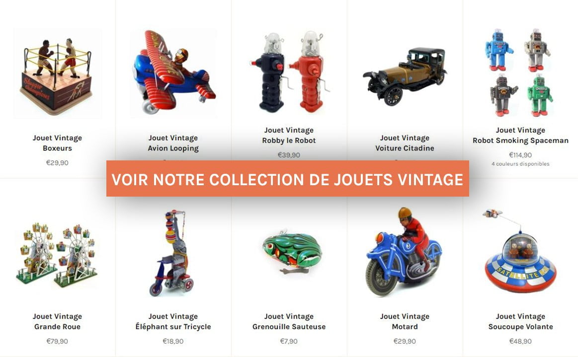 idee cadeau deco vintage jouets vintage