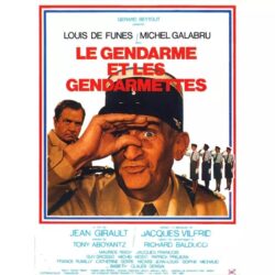 the gendarme and the gendarmettes poster