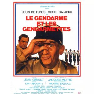 the gendarme and the gendarmettes poster