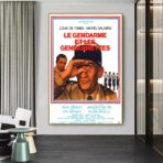 the gendarme and the gendarmettes poster