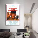 the gendarme and the gendarmettes poster