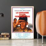 the gendarme and the gendarmettes poster