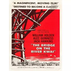 the bridge of the river kwai poster