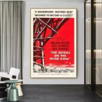 the bridge of the river kwai poster
