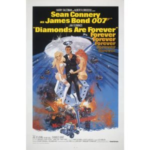 diamonds are forever poster