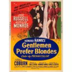 men prefer blondes poster