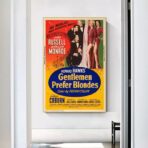 men prefer blondes poster