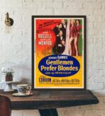 men prefer blondes poster