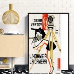 the man with the camera poster