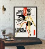the man with the camera poster