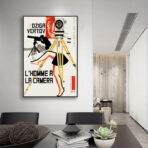 the man with the camera poster