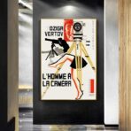 the man with the camera poster